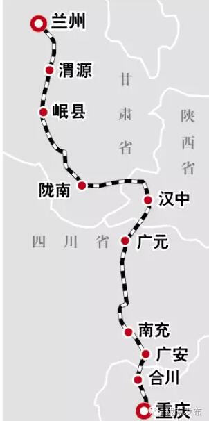 最新！蘭渝鐵路路基工程完成，廣元至重慶北段項目招標