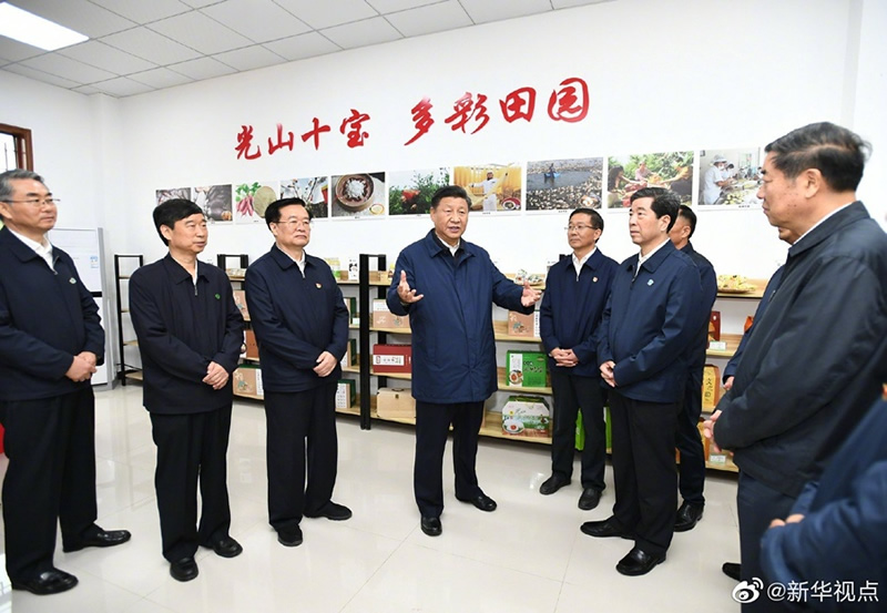 習近平：脫貧后生活還要芝麻開花節節高