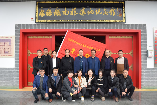 市龍江集團開展“不忘初心、牢記使命”主題黨日活動