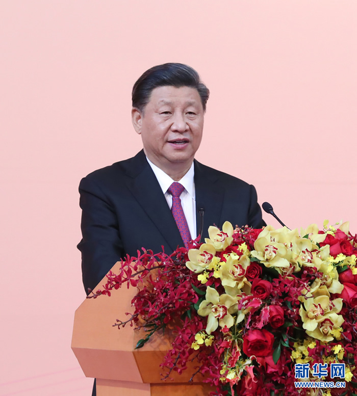 習近平在澳門特別行政區政府歡迎晚宴上的致辭（全文）
