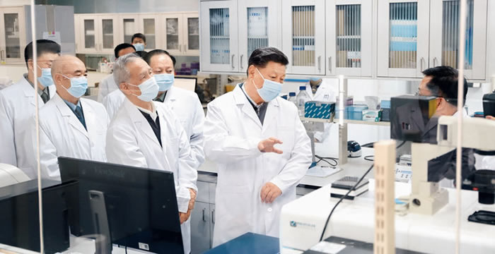 習近平：為打贏疫情防控阻擊戰提供強大科技支撐