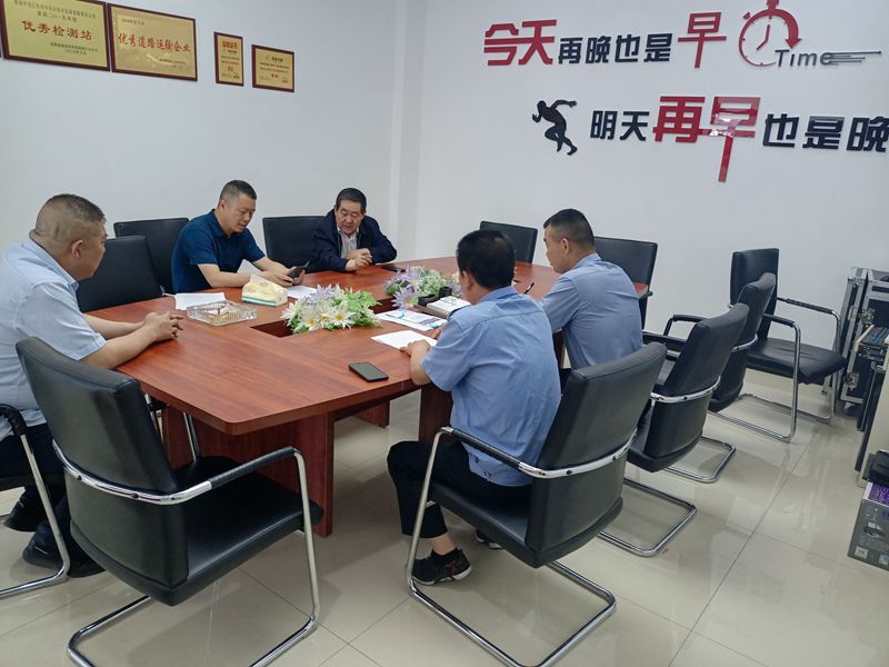 市龍江城鄉發展集團公司翟永鵬赴子公司調研