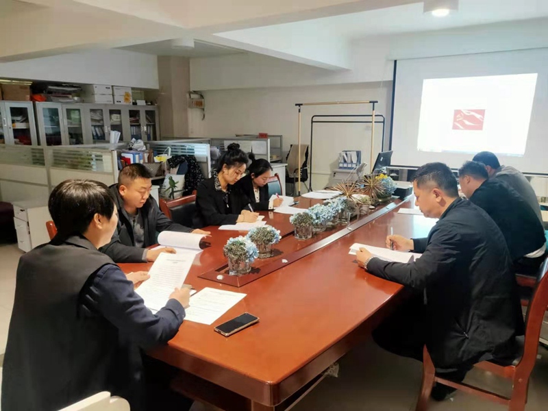 市龍江商管和物業公司聯合召開黨史學習教育動員部署會議